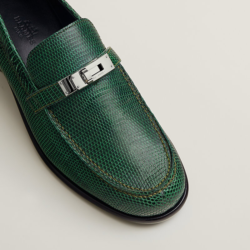 Green loafers hot sale